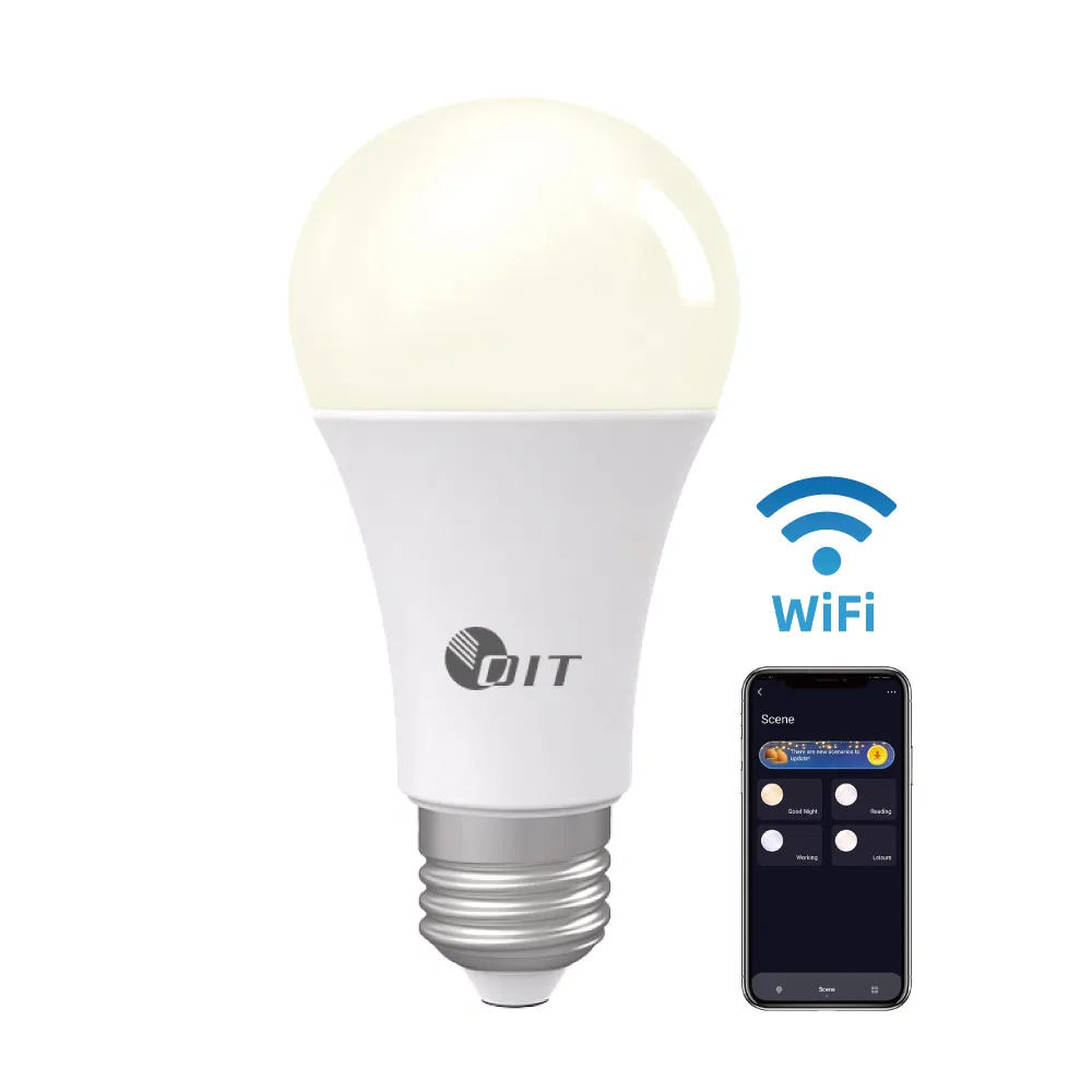 Smart WiFi LED Bulb with Music Sync &amp; Voice Control