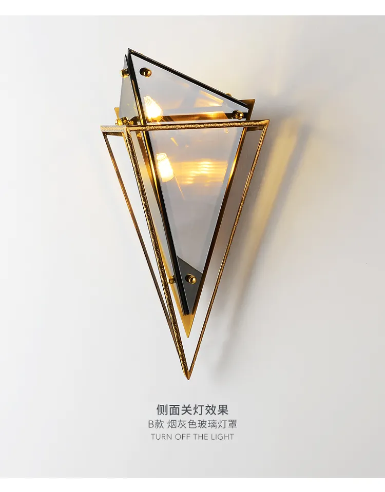 Triangle Wall Sconce View 2