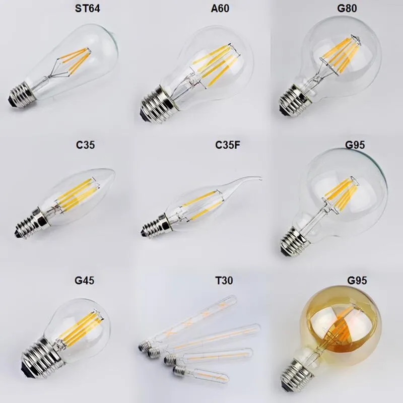 Filament Bulb Types