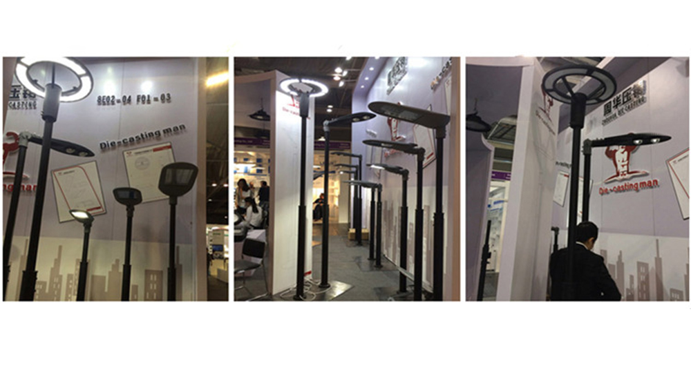 Outdoor IP65 Waterproof Die Casting Aluminum Housing LED Yard Lighting Fixture for Garden Empty Housing