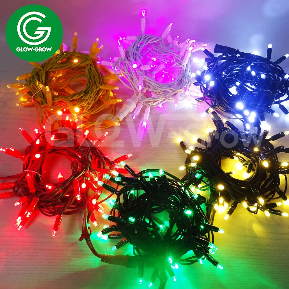 Outdoor Christmas Twinkle Fairy Garland Garden Curtain String LED Chain Light for Home Wedding Palm Tree Ramadan Street Halloween Holiday Event Decor
