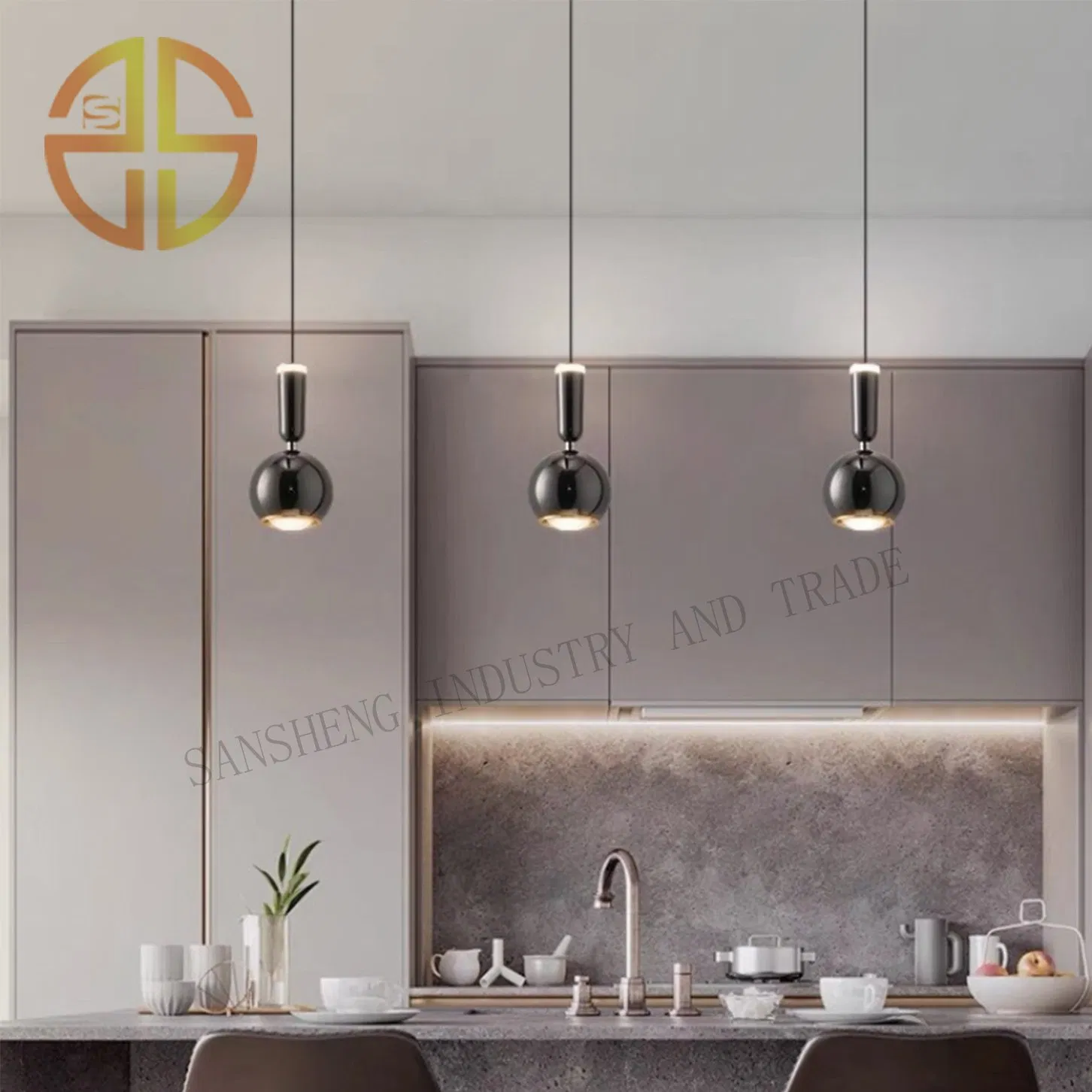Chic LED Pendant Lighting with Adjustable Brightness for Any Room