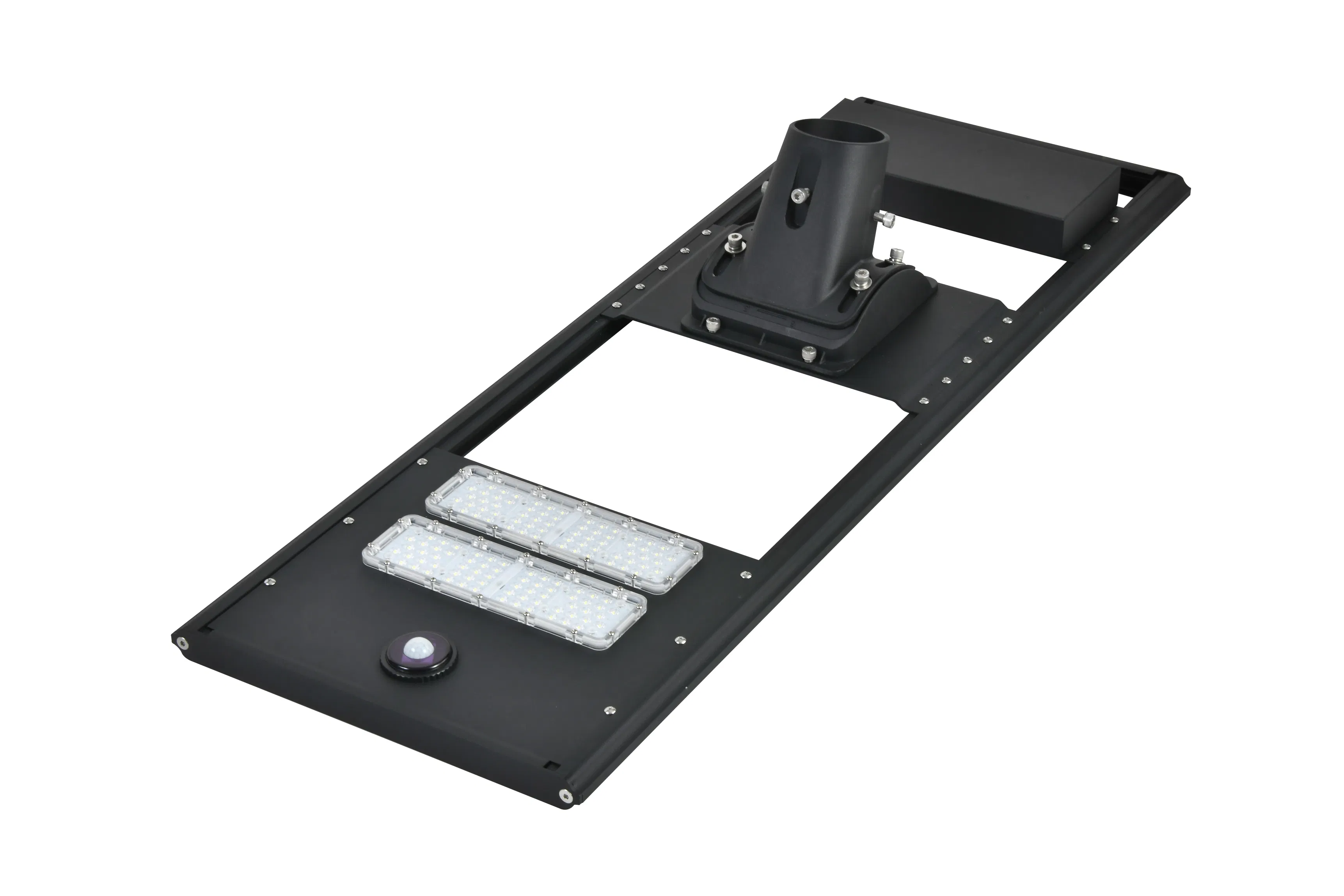 Supplier of 7m50W LED Solar Decorative Die-Casting Aluminum Smart Camrera Solar Flood Light LED Street Light Housing