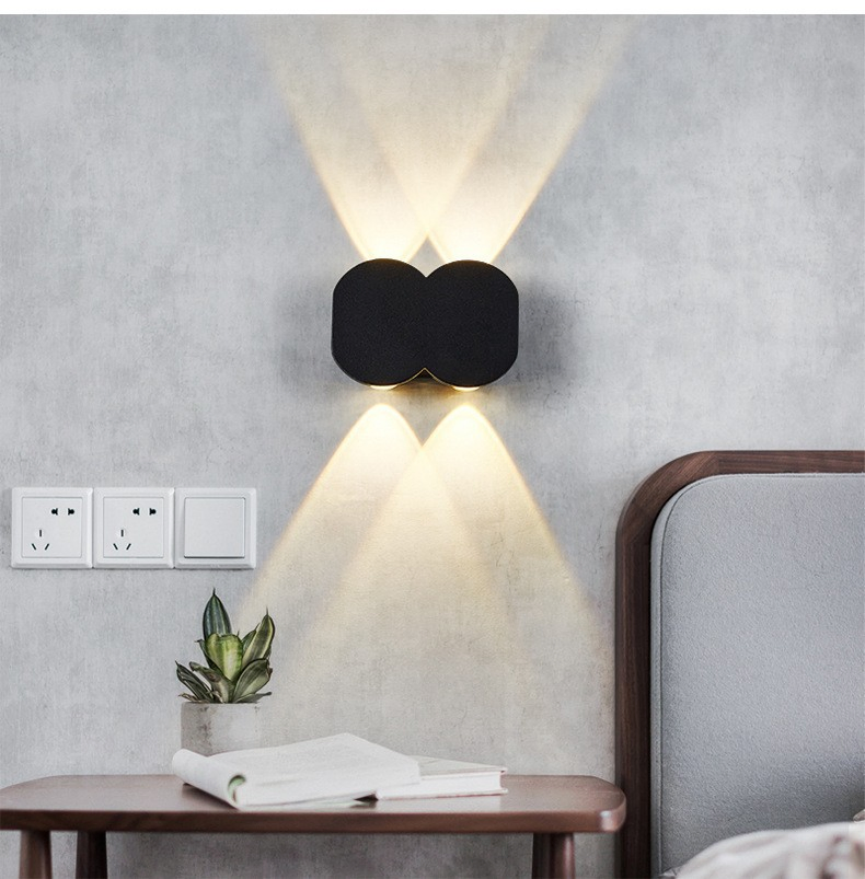 Elegant Waterproof LED Wall Sconce for Outdoor Modern Decor