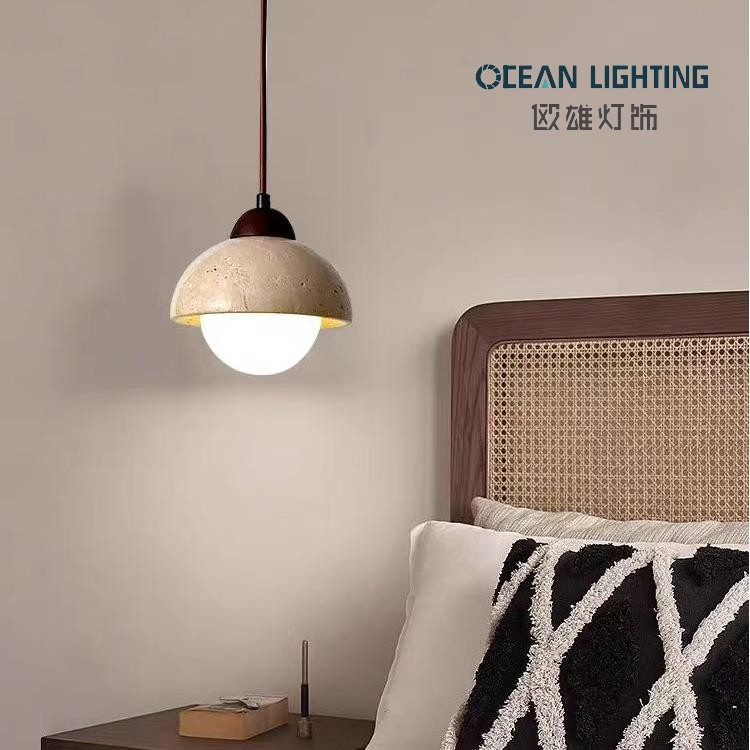 New Design Stone Chandelier Modern Style Home Decor Indoor Pendant Lighting