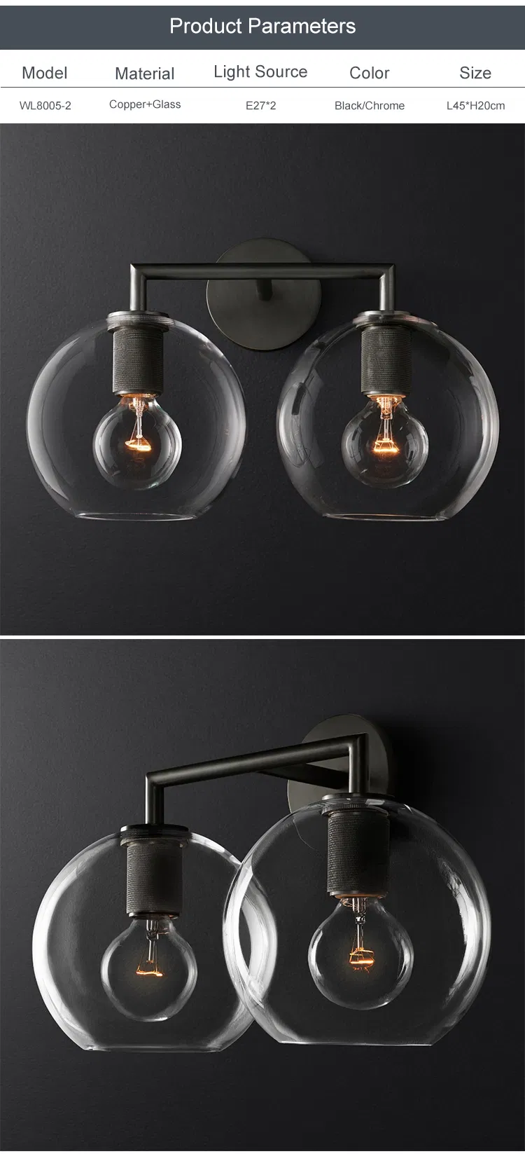 Home Decor Wall Light