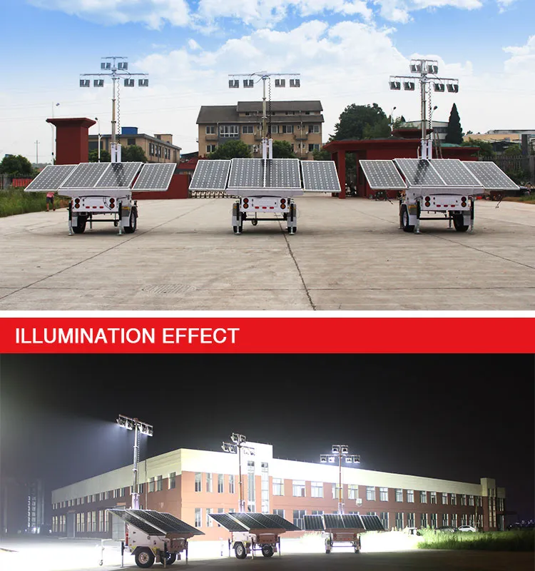 Mobile LED Light Tower 4