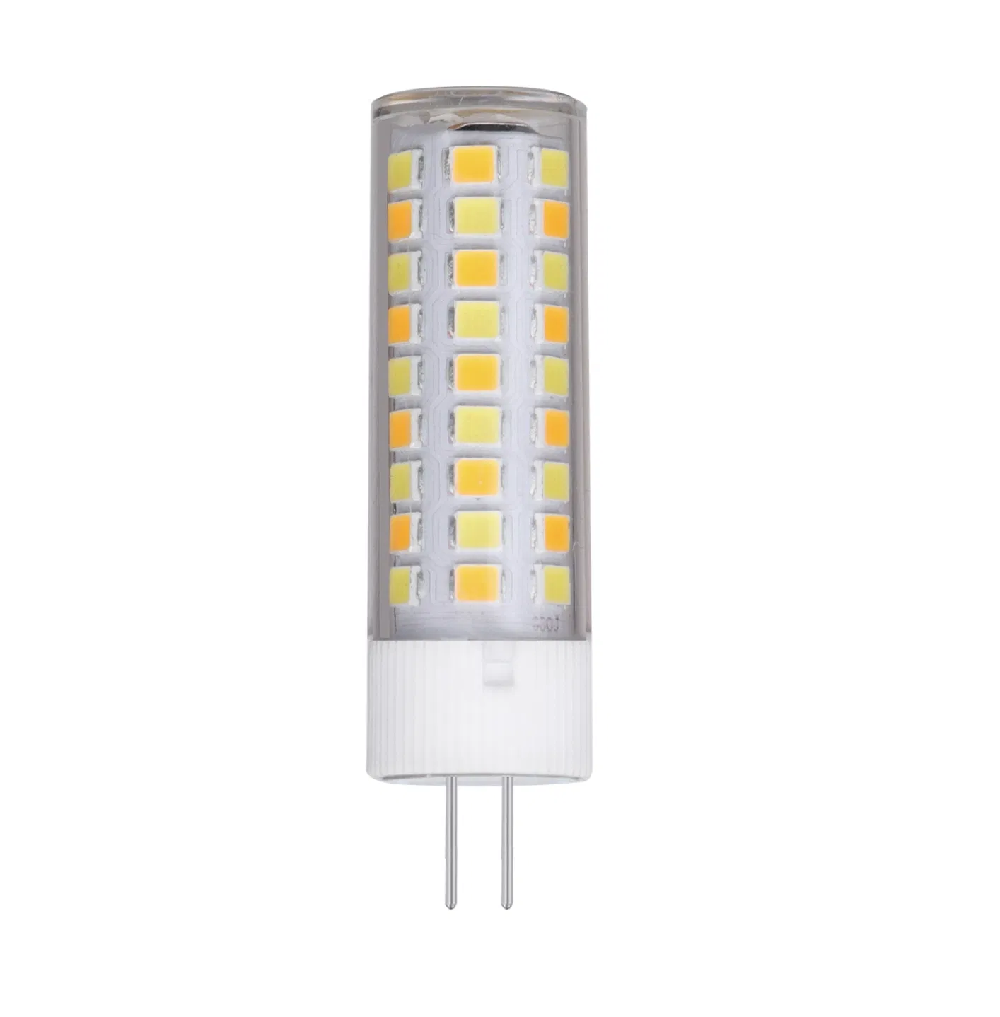 Ceramic G4 Two-Pin Bulb, 7W 58LED Bulb, Three-Color Chandelier Wick, Energy-Saving and Easy to Install
