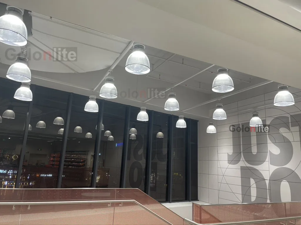 LED High Bay Light Angled View