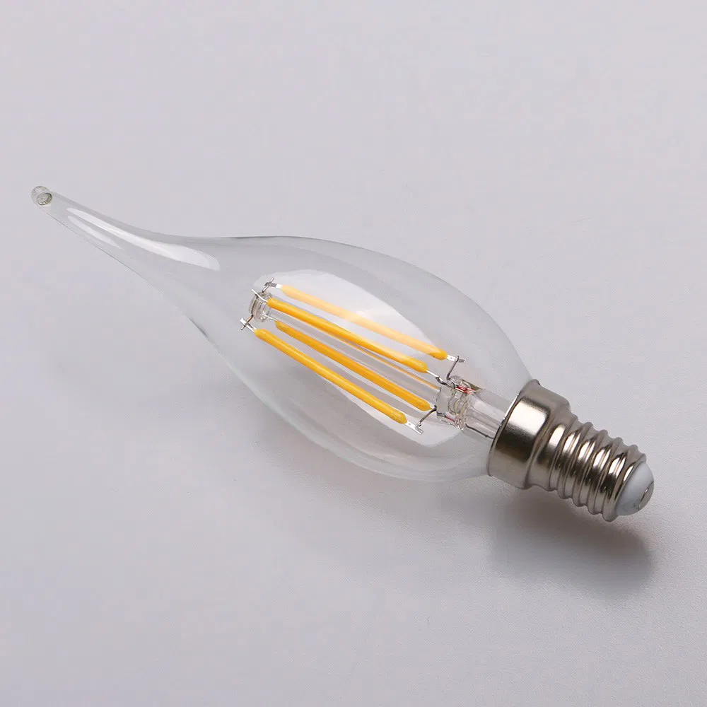 Amber Clear 2W 4W 5W C35 C3t Dimmable LED Vintage Edison Filament Bulb Light