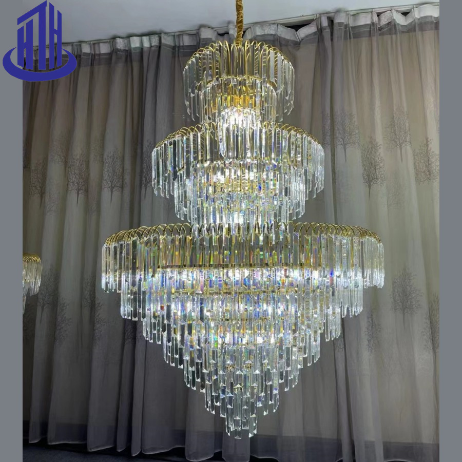 Customized Architectural Crystal Luxury Ceiling Hanging Lighting (118)