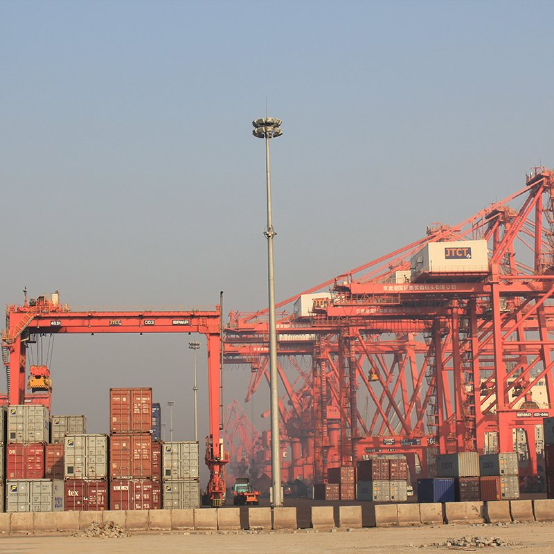 High Quality Reliable Industrial Customized High Mast Pole Lighting