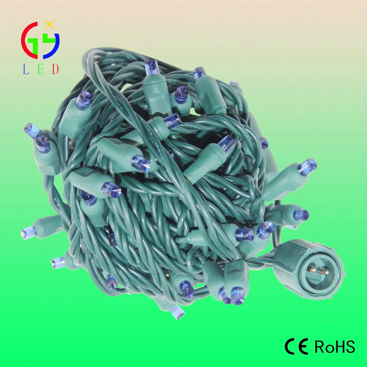 Balled Shape LED 5mm String Light with Coaxial Plugs for Holiday Lighting