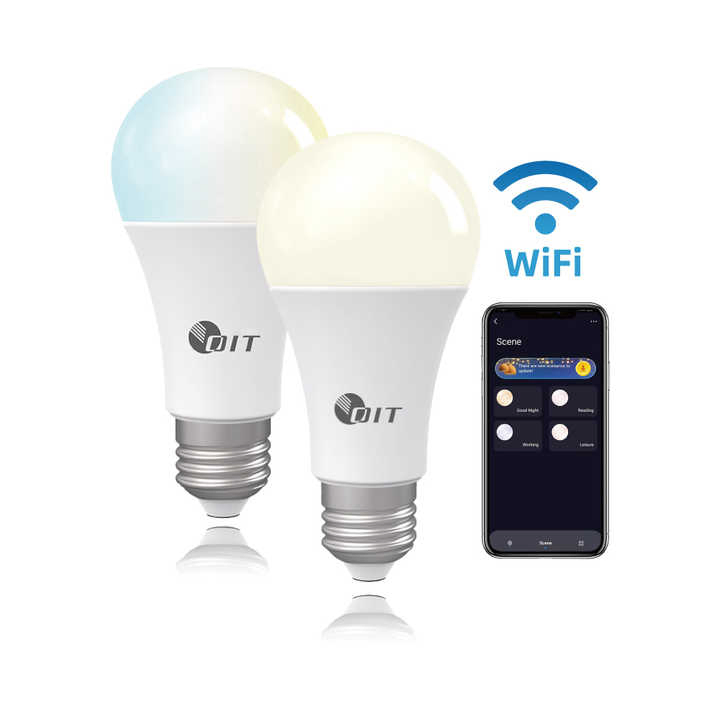 Smart WiFi LED Bulb with Music Sync &amp; Voice Control