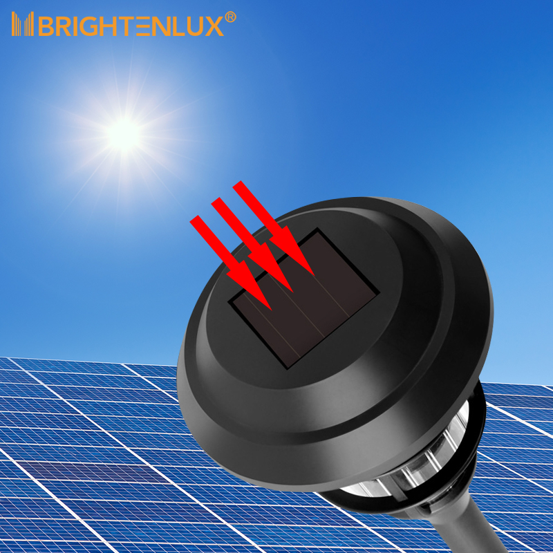 Brightenlux Factory Supply Garden Decoration Solar Powered LED Lawn Lamps Outdoor Lighting IP65 Waterproof for Yard