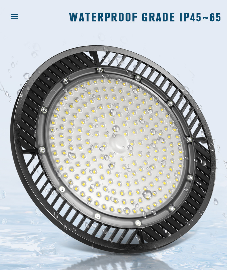 Energy-Efficient 100W 150W 200W LED High Bay Lighting Solutions