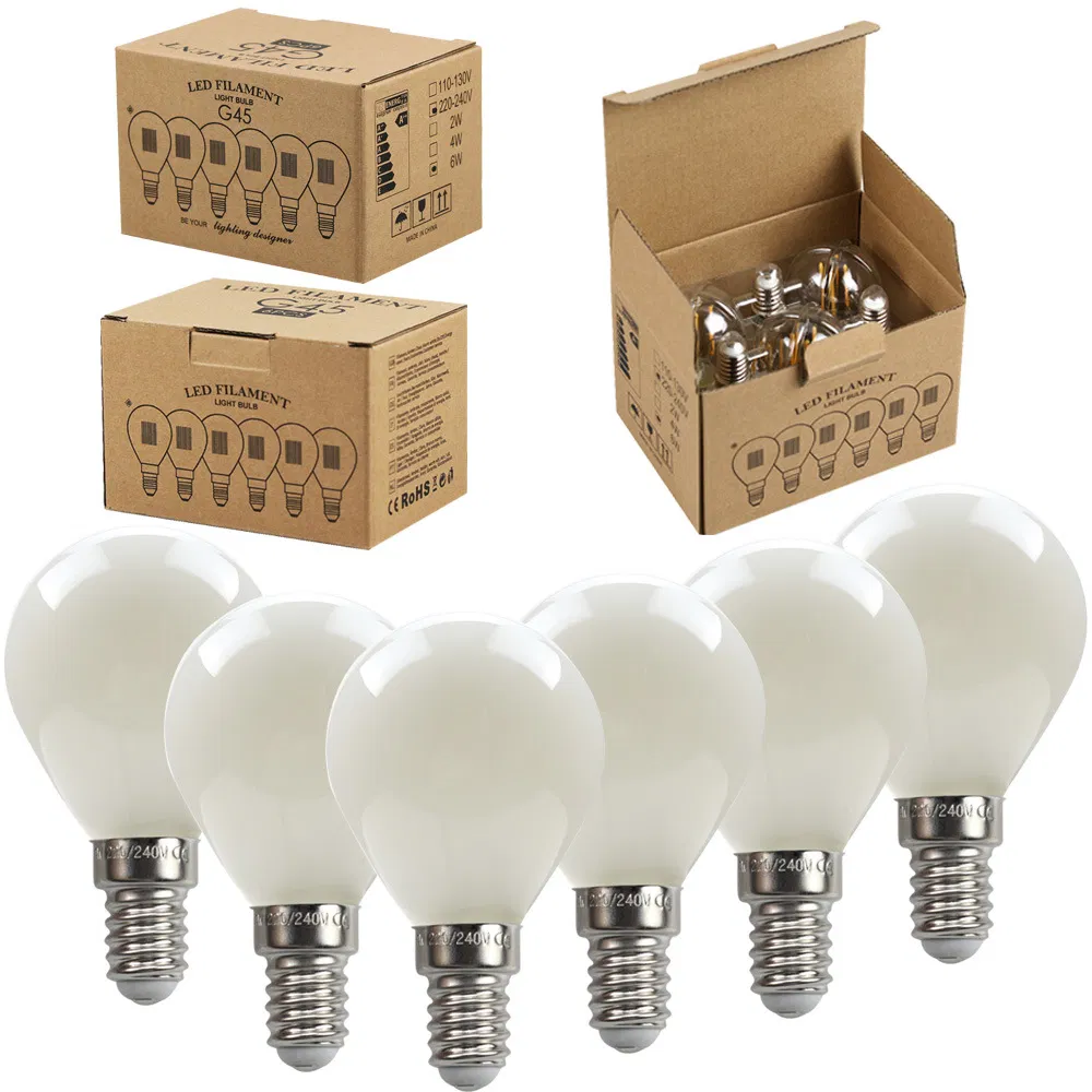 Holiday Decorative Big Globe 4W 6W 8W G80 G95 G125 Clear Amber LED Archaize Filament Bulb with Sensor Function E27 B22 Dimmable WiFi Smart 2700K 4000K 6500K