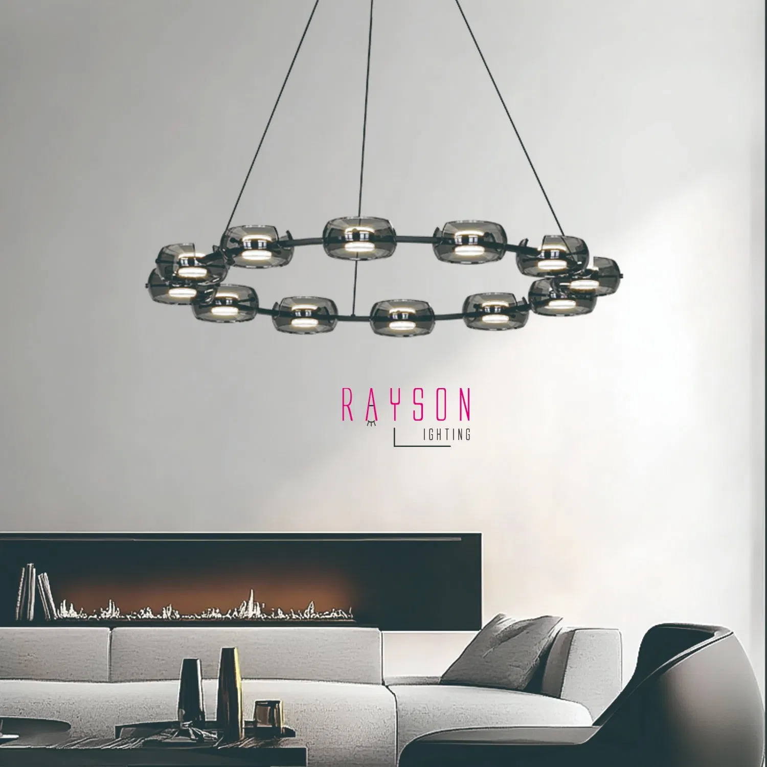 Chic Adjustable CCT LED Pendant Light for Stylish Interiors 5116