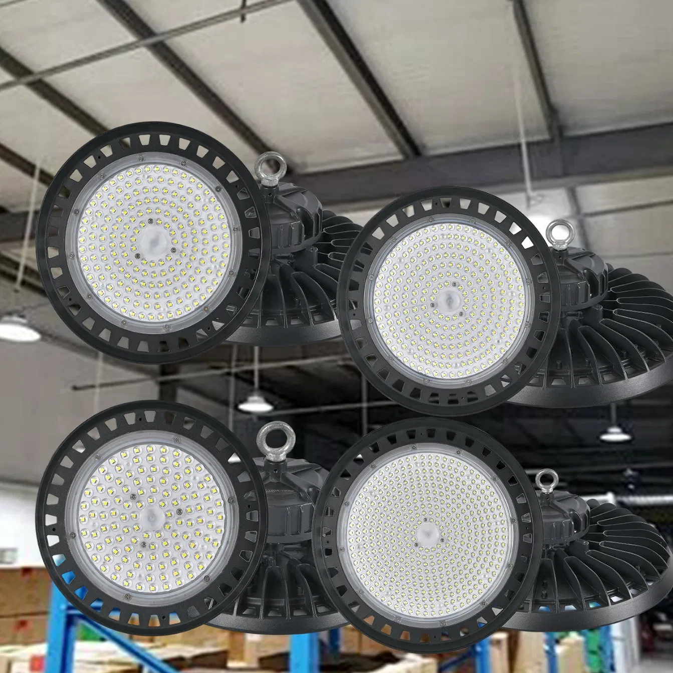 240W Lighting Installation Project Lighting Retail Mining Lighting Fixture Weight PIR Sensor Luminosity Energy-Efficient