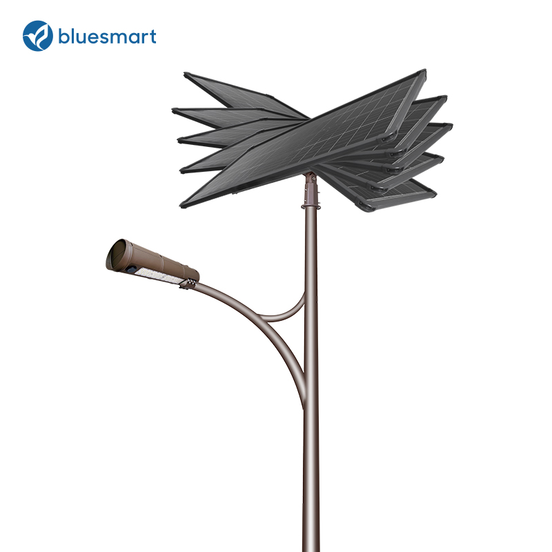 IP65 180W Best Luz Solar Powered LED Street Lighting with Pole