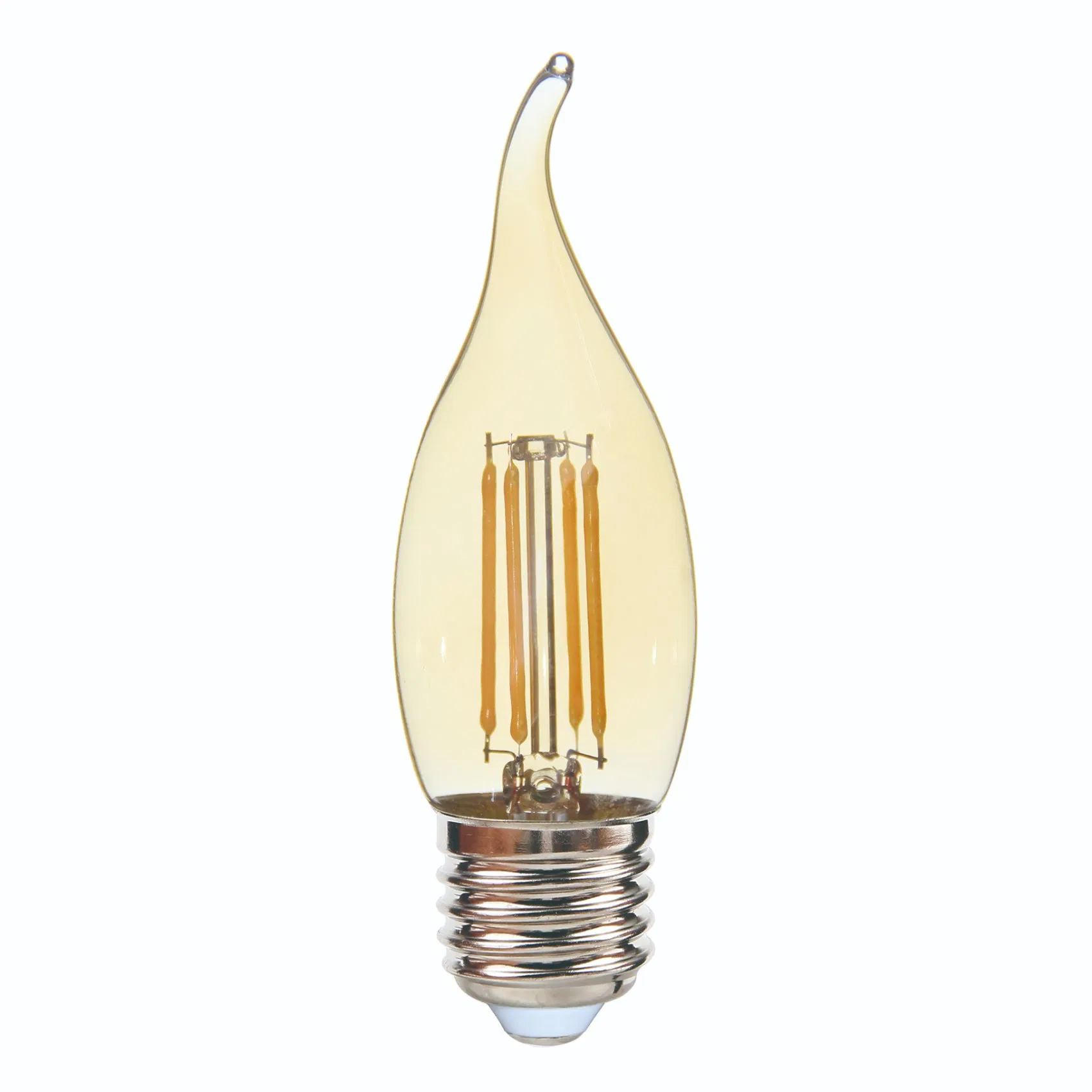Chandelier Light Source C35A Filament Bulbs Gold E27 E14 2W 4W 6W 200lm 400lm 600lm