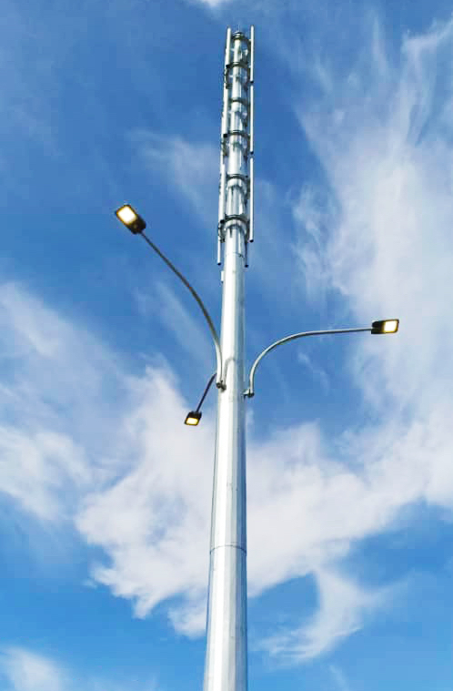 Premium Solar Pole Light Fixture for Outdoor LED Street Lighting