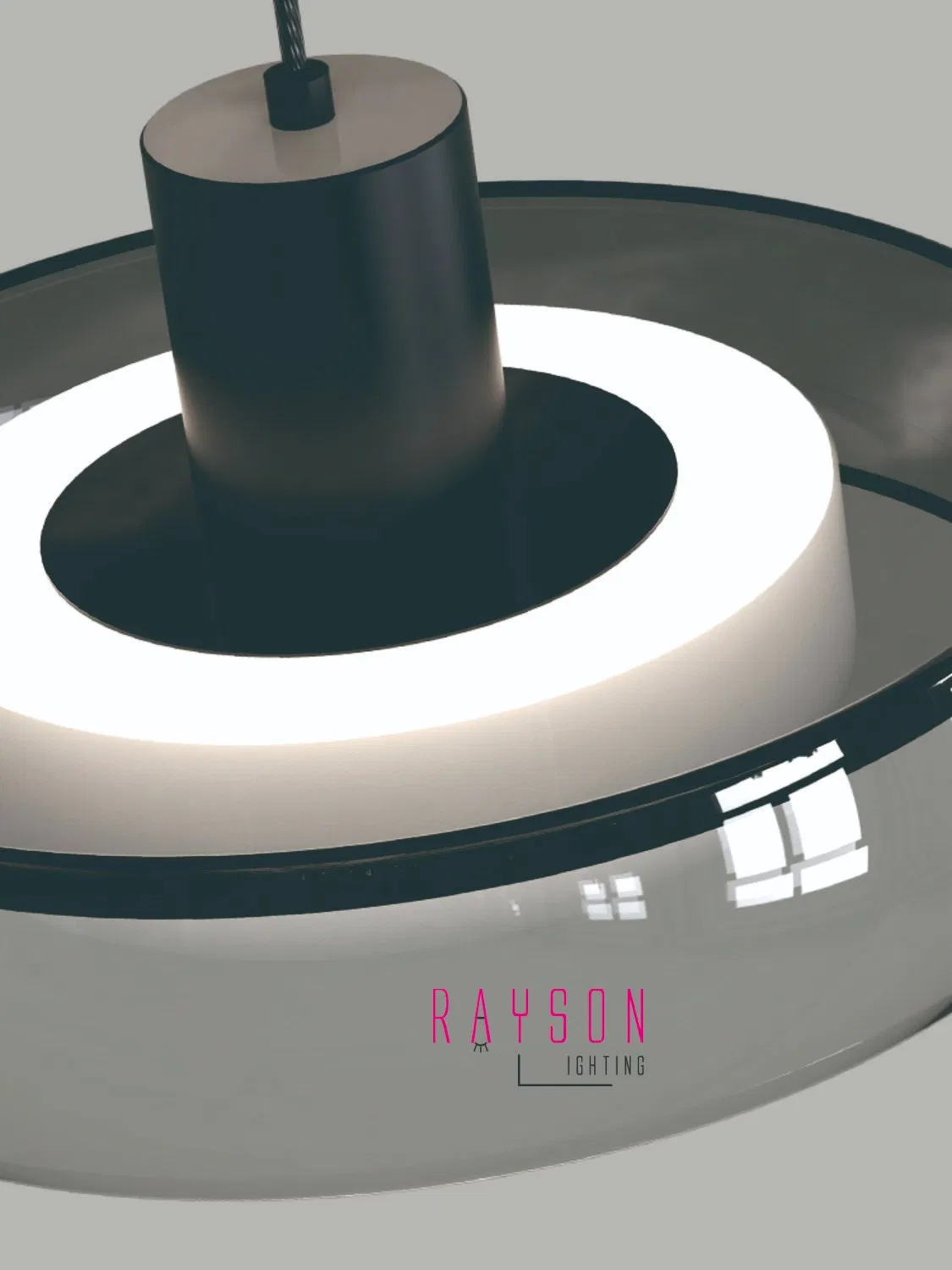 Indoor CCT LED Creative Chandelie Luxury Decorative Glass Pendant Lamp restaurant Lighting (1153)