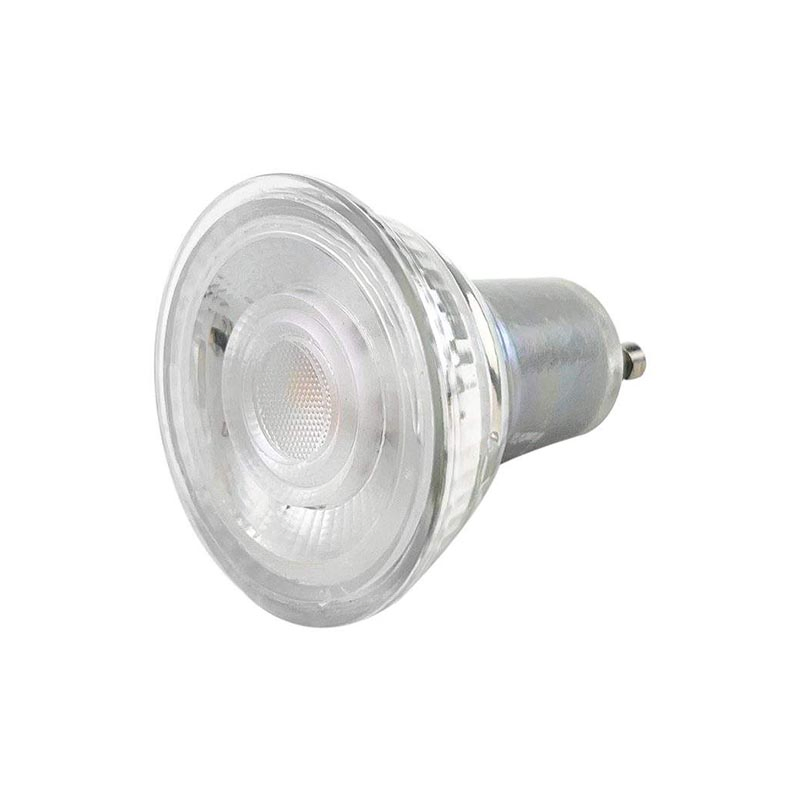 Dimmable GU10 LED Spotlight Bulb Light Fixture Class C High-Efficiency Glass Body