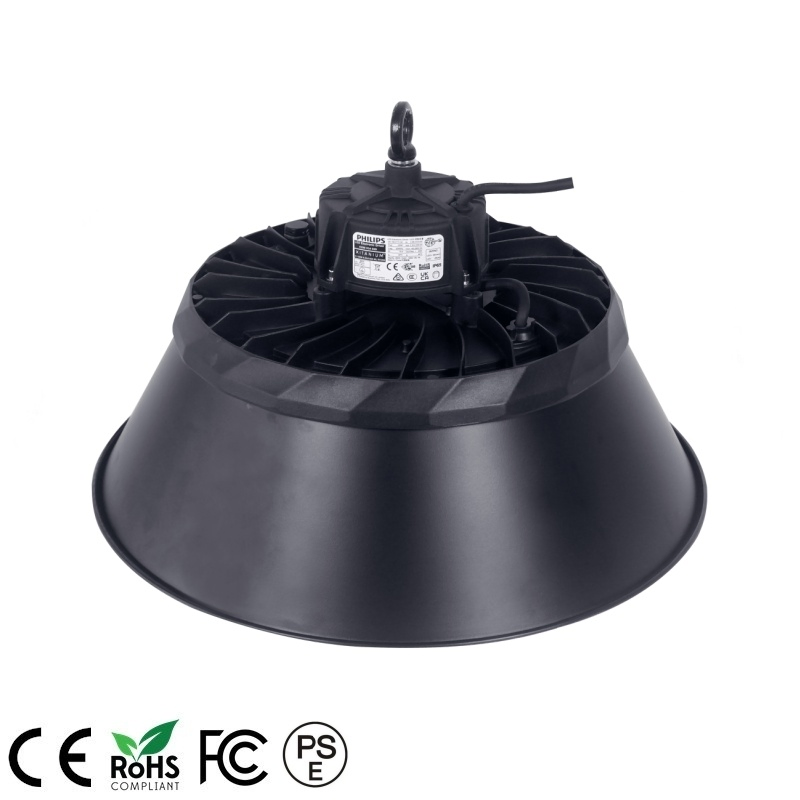 150W UFO LED High Bay 150lm/W Industrial High Bay Lighting Fixtures