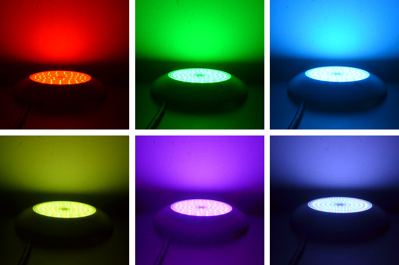 Hotook Patented Brand Niche Replace Thin SS316 RGB IP68 LED Swimming Pool Lighting