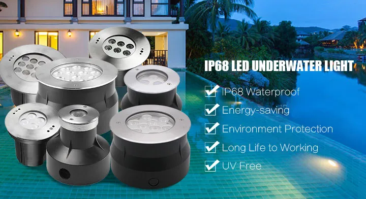 Recessed LED Underwater Light