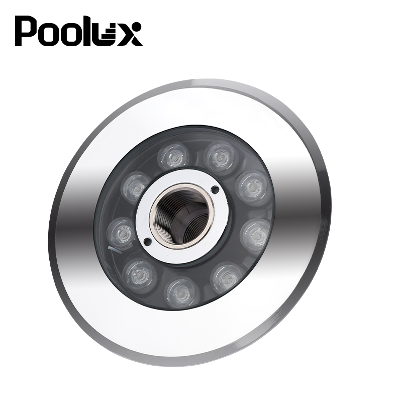 Fountain Light of Mirror Finish Frame LED Underwater Lights for Fountains