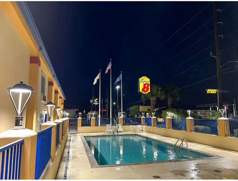 Above The Ground Pool Lights 100W Lamp Post Top