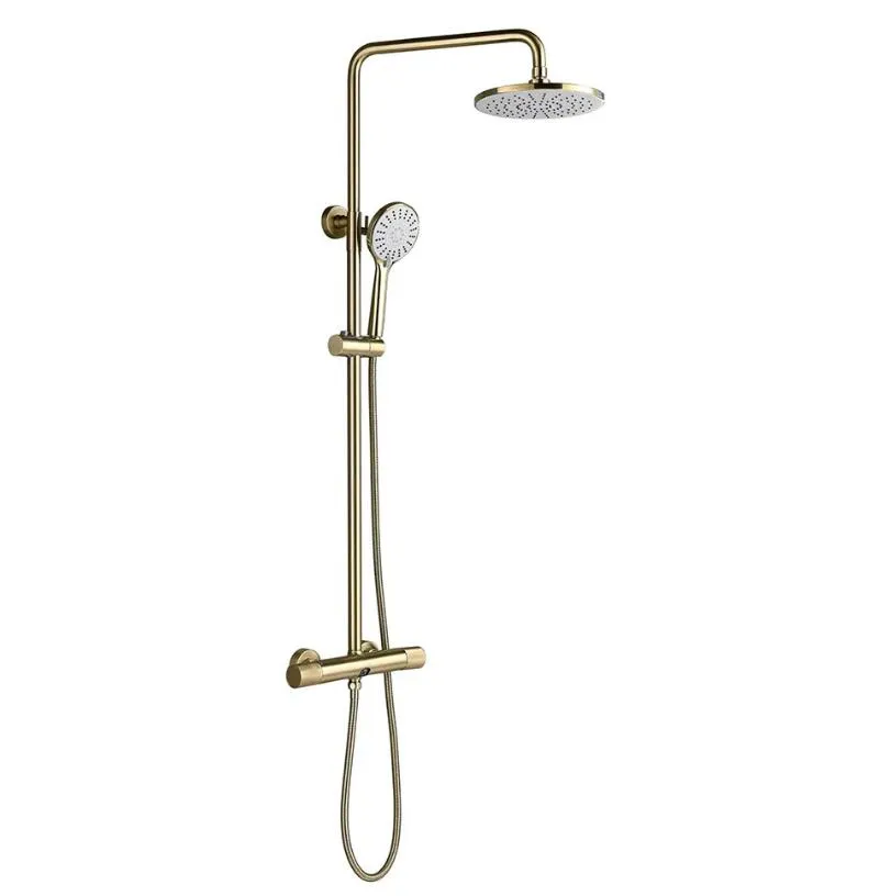 Wall Recessed Concealed Shower Mixer Faucet Set