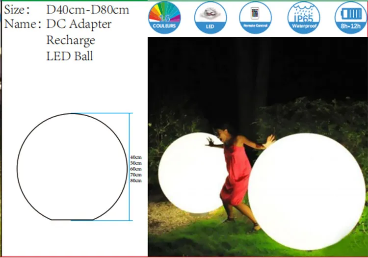Solar LED Floating Ball Light 3