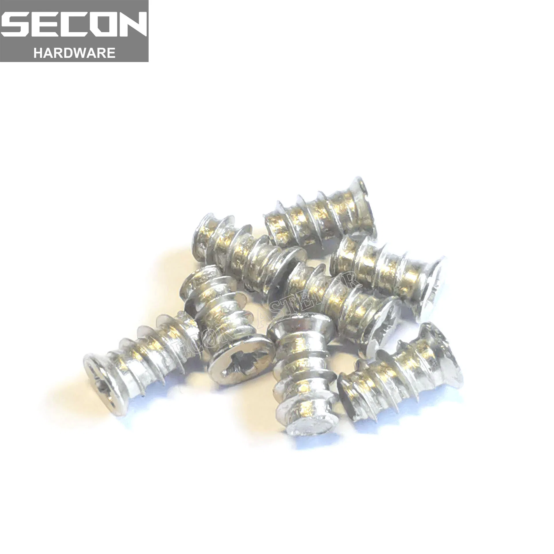 China Export Factory with High Quality Phillips/Cross Recessed Euro Screw/ Furniture Screw Carbon Steel /Stainless Steel