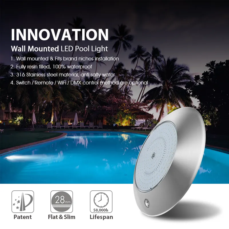 Pool Light Installation