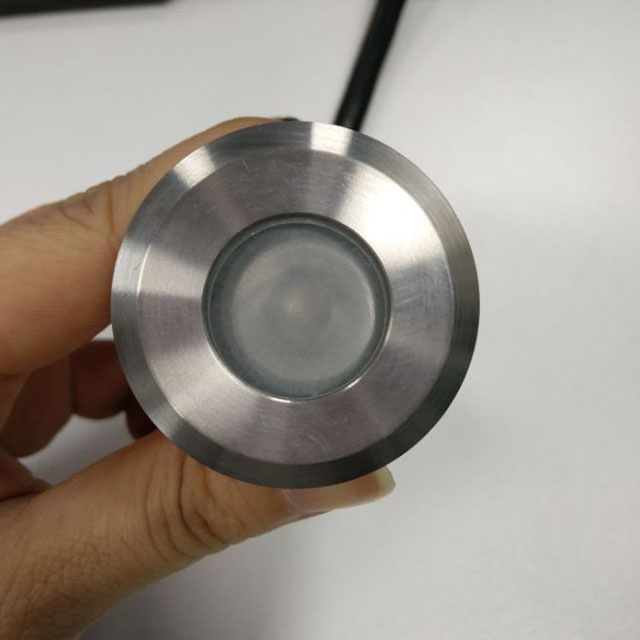 Outdoor IP68 Dimmable Underground Recessed Pool RGB Inground LED Round Deck Light