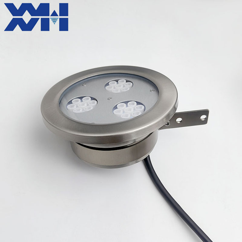 IP68 6-Wire RGBW Color Changing Spot Swimming Pool Pond Fountain LED Underwater Light