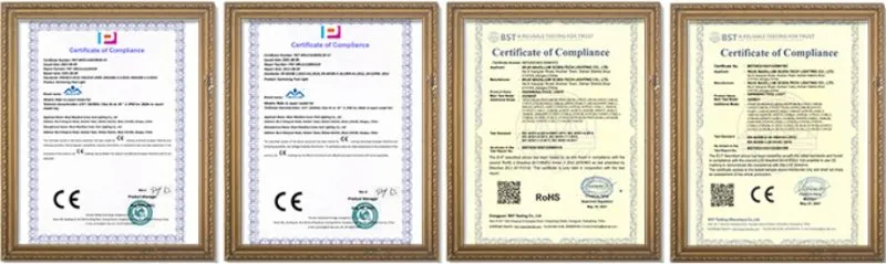 Factory Certificate