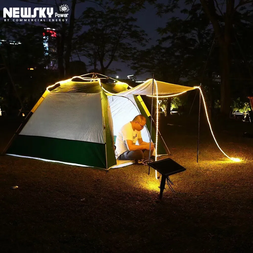 Outdoor Tree Pool Solar Tube Hanging Lamp for Accessories Gate Home Ground House Pathway Garden Wedding Lawn Yard Walkway Light