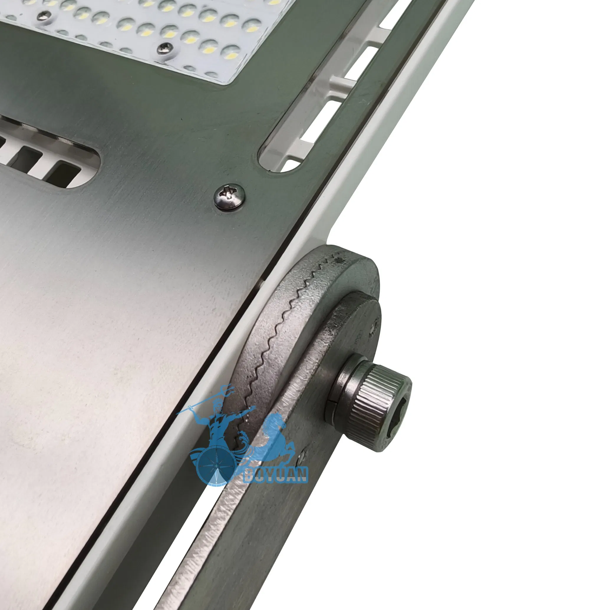 IP68 LED Floodlight with Marine-Grade ADC12 Housing and Stainless-Steel Hardware, 200W 400W Power Range and T2m/T3m Optics for Offshore and Oil &amp; Gas Lighting