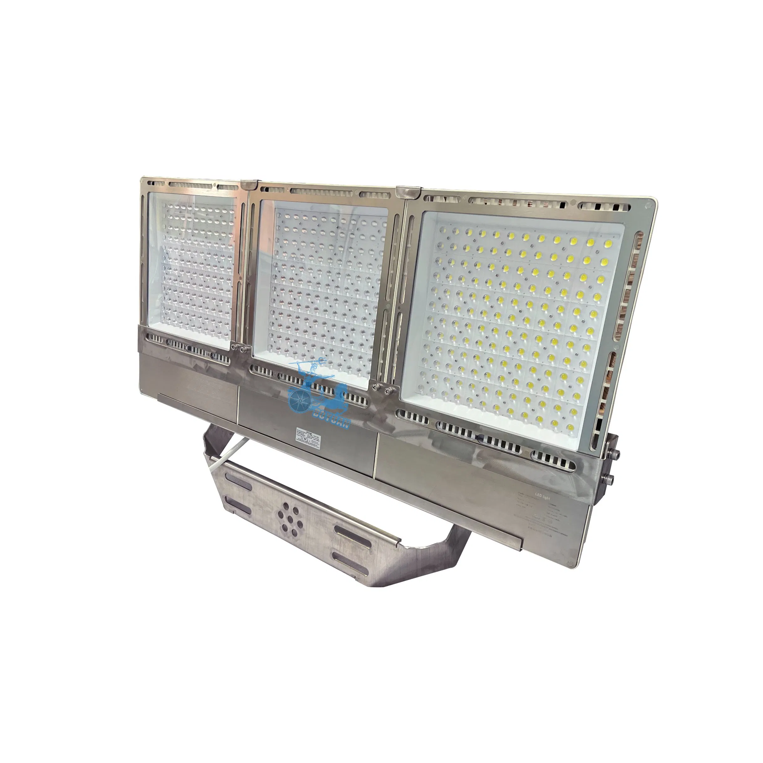 50-1000W Marine-Grade LED Floodlight with Multi-Beam Options, Stainless Steel Hardware and IP68 Waterproof Rating, Perfect for Oil &amp; Gas and Coastal Facilities