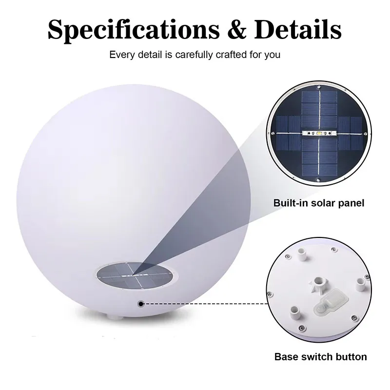 Solar LED Floating Ball Light 2