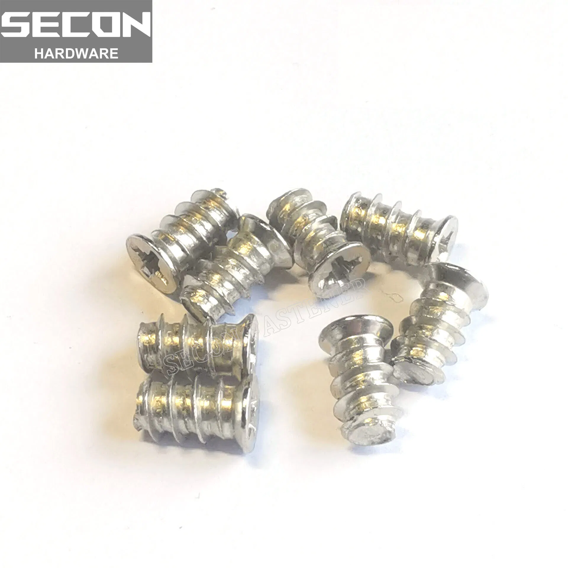 China Export Factory with High Quality Phillips/Cross Recessed Euro Screw/ Furniture Screw Carbon Steel /Stainless Steel