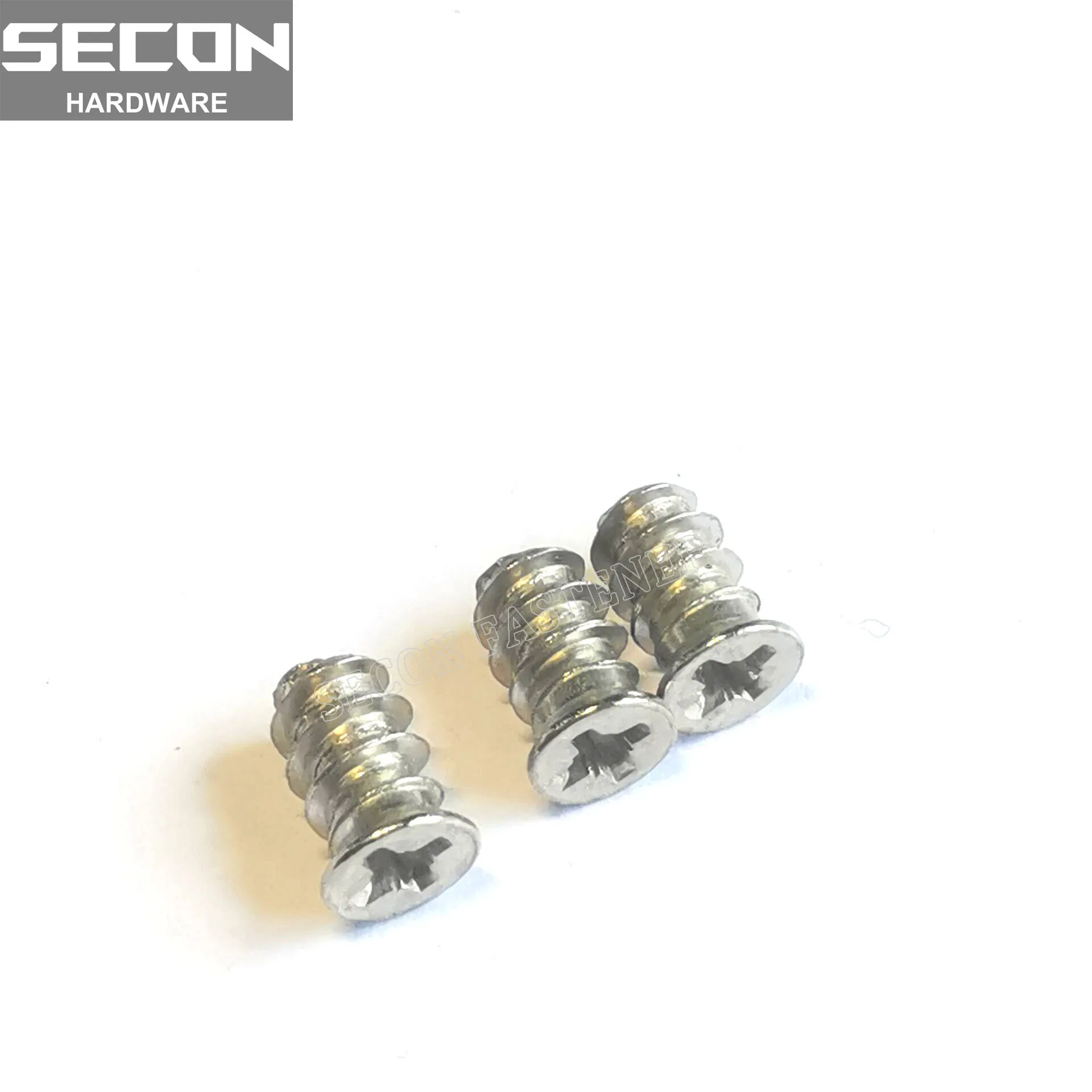 China Export Factory with High Quality Phillips/Cross Recessed Euro Screw/ Furniture Screw Carbon Steel /Stainless Steel