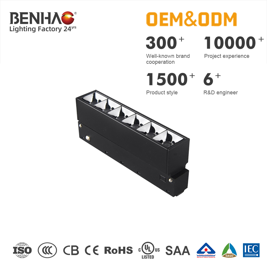 Wholesale AC48V Smart Track Lighting - Zigbee/Dali Controlled with Osram LED Technology