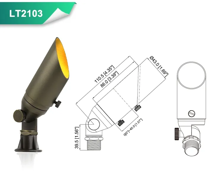 Outdoor Spotlight Product Showcase