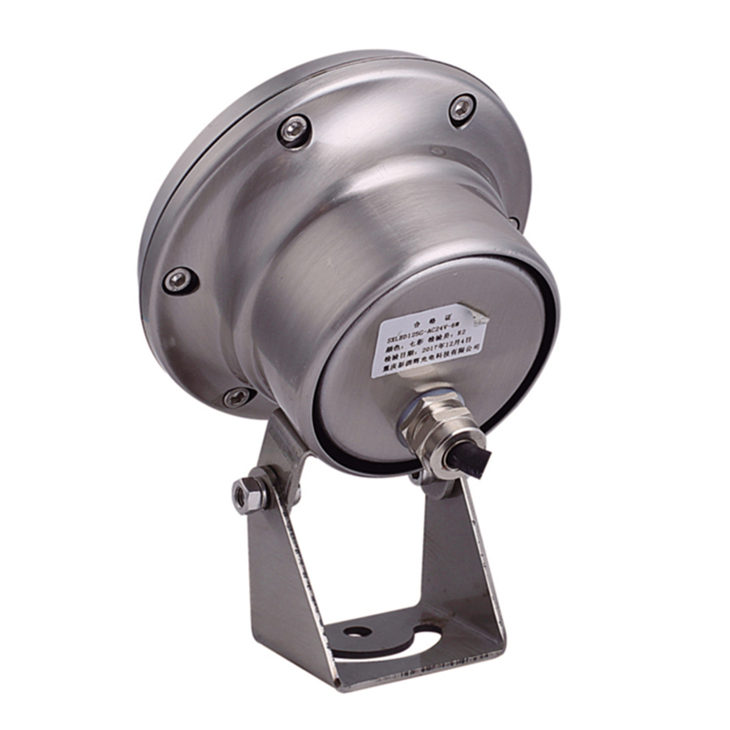 Submersible 6W RGB IP68 DC12V Stainless Steel 24V Single Color Underwater LED Fountain Pool Light