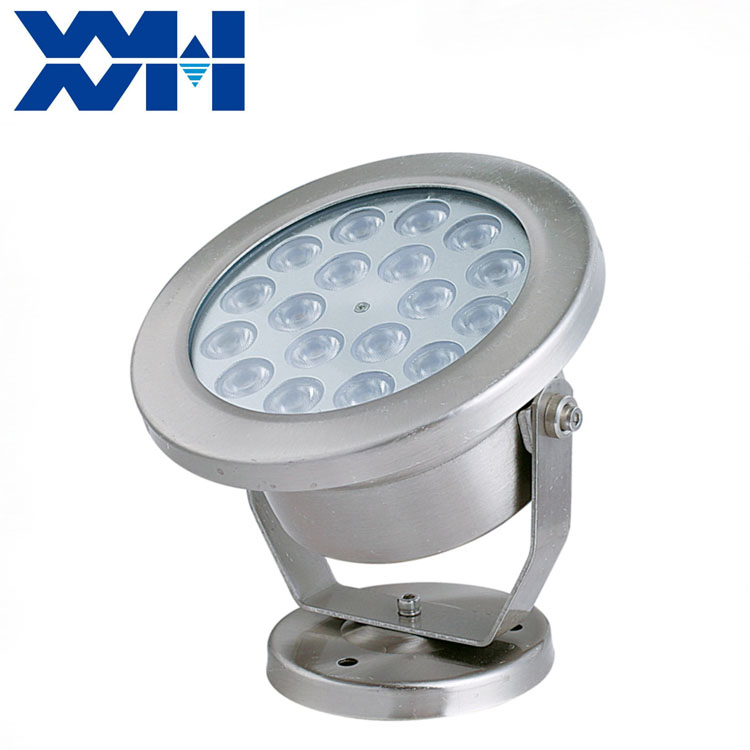 IP68 6-Wire RGBW Color Changing Spot Swimming Pool Pond Fountain LED Underwater Light